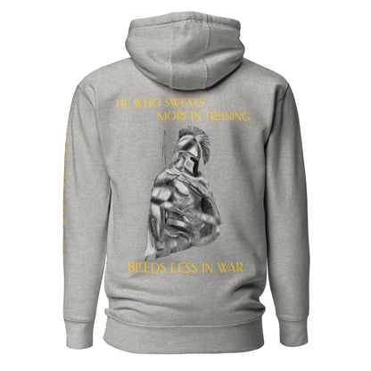 CenturionFit: Sweat More Bleed Less Hoodie Small Logo